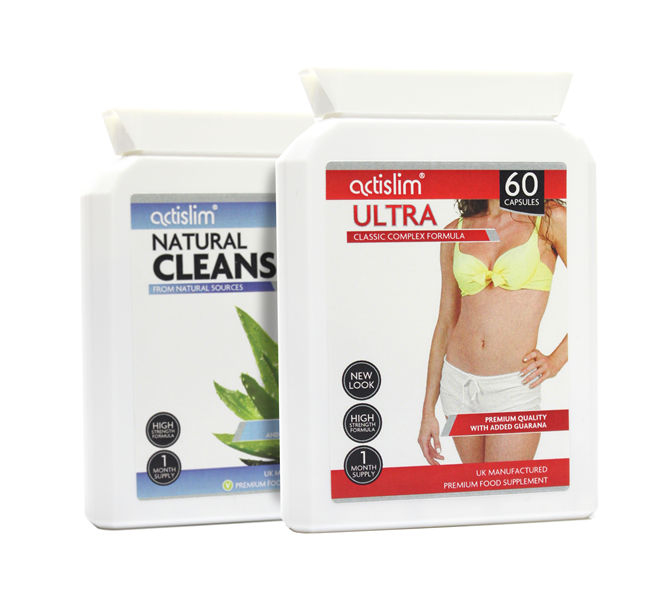 Actislim Ultra 4 Week and Natural Cleanse Combo (Postal)