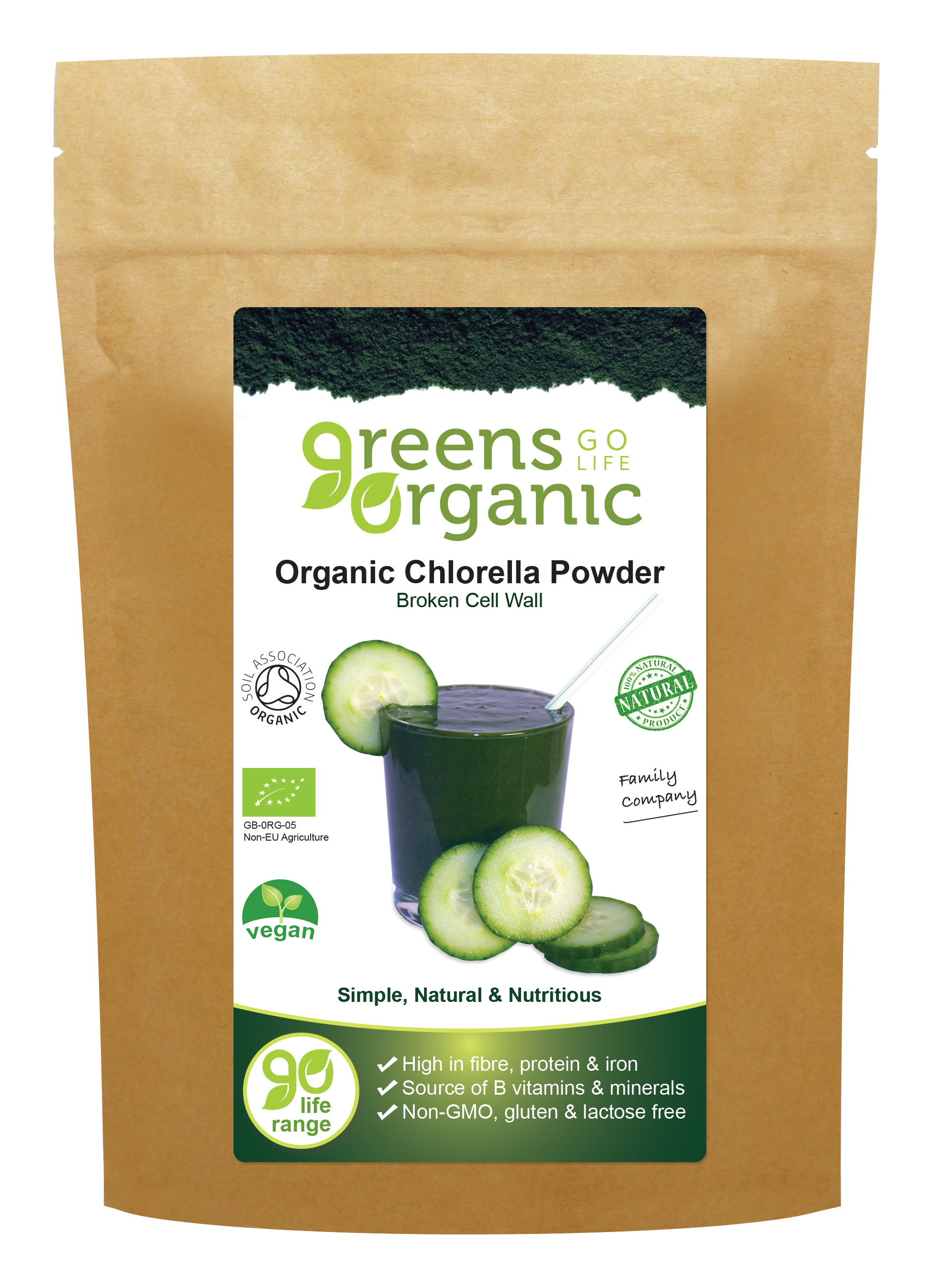Organic Chlorella Powder