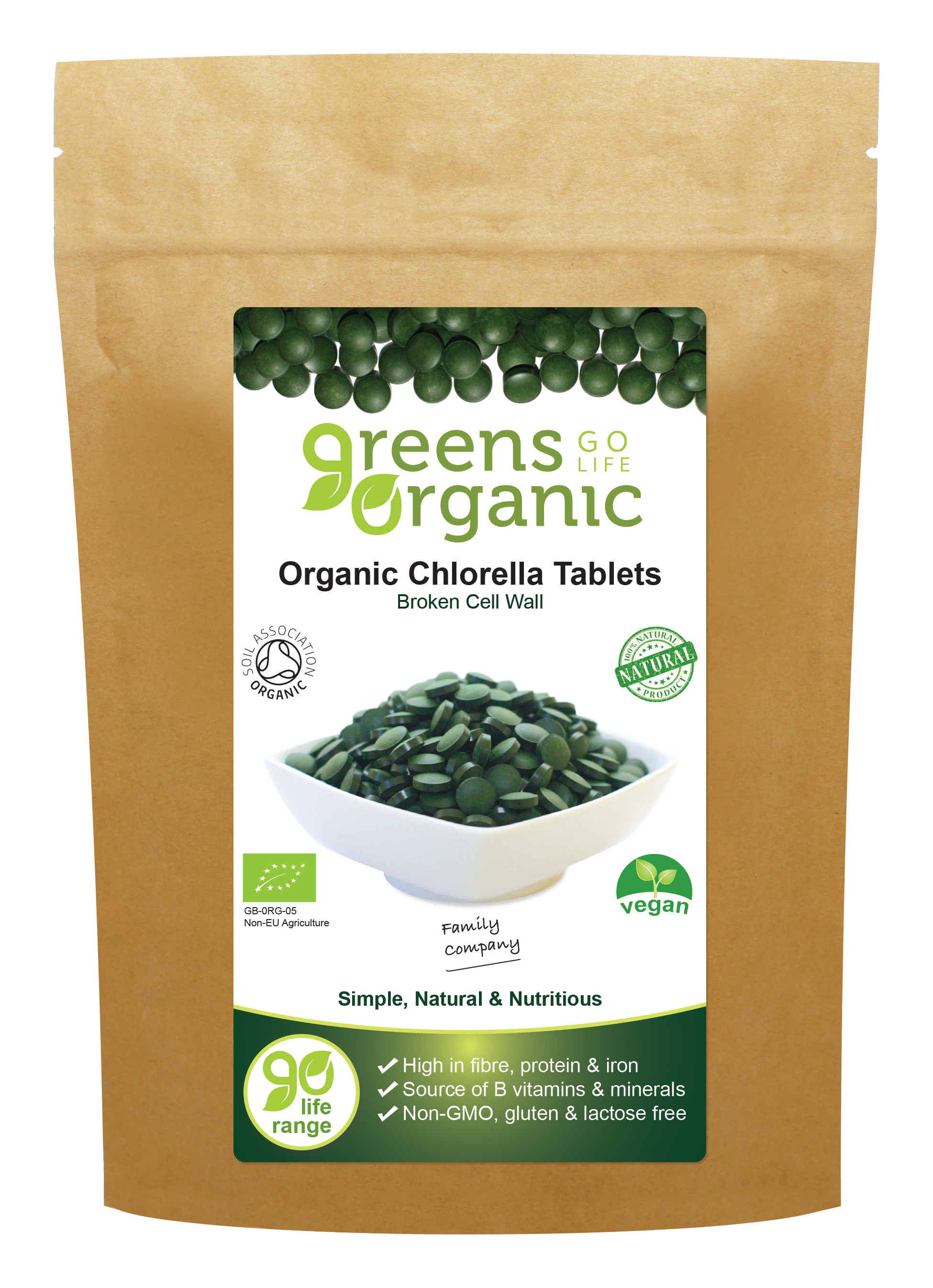 Organic Chlorella Tablets
