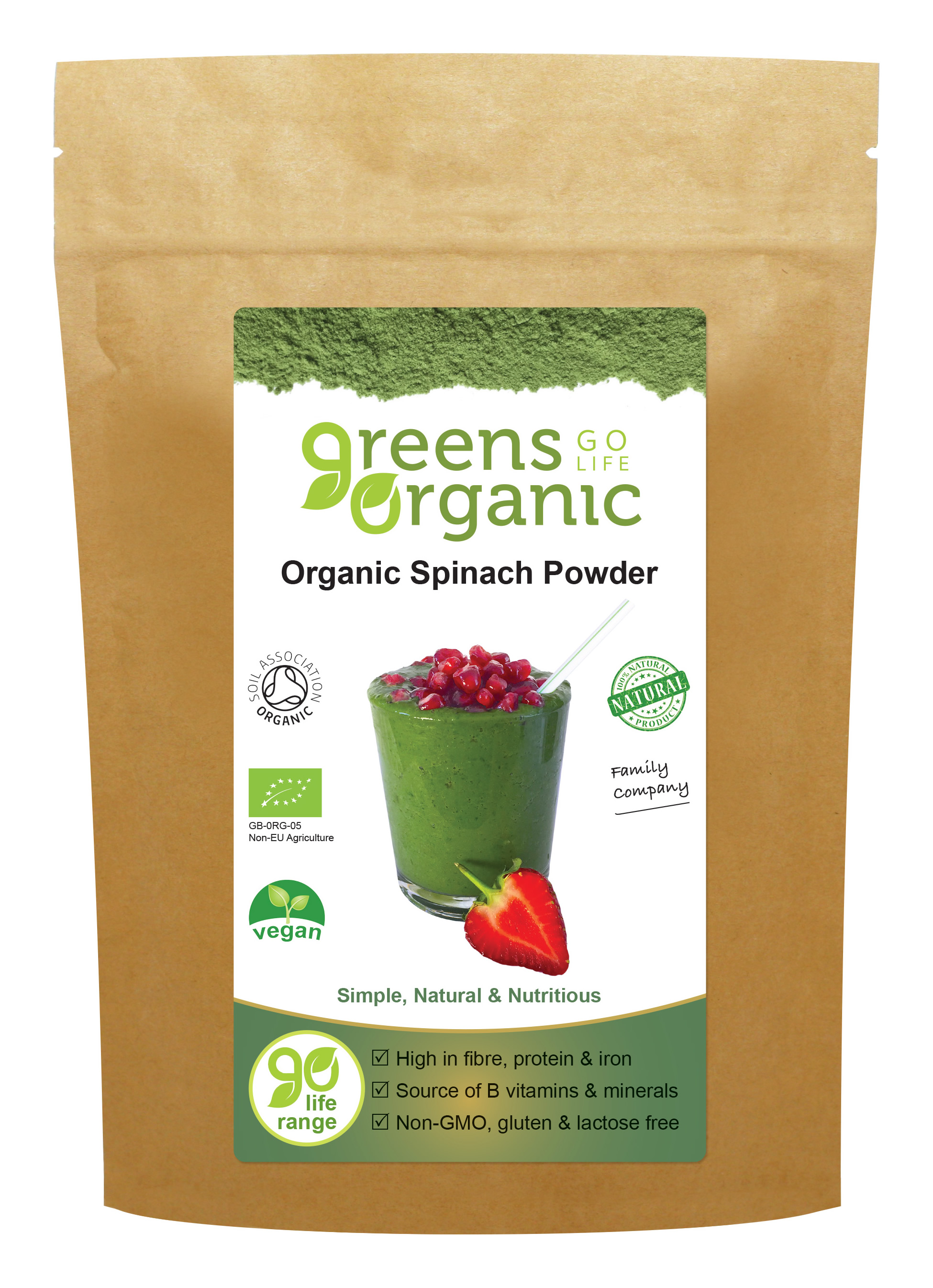 Organic Spinach Powder