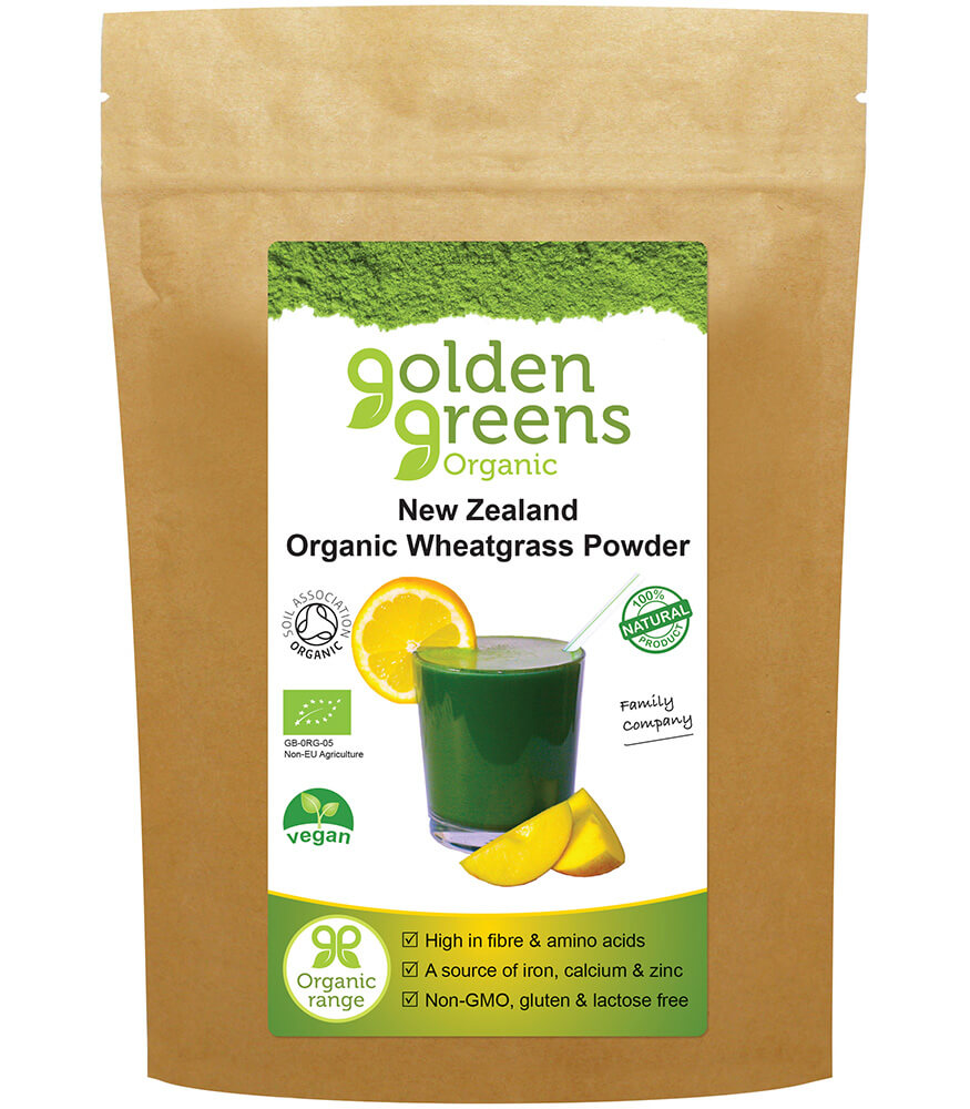 Organic New Zealand Wheatgrass Powder